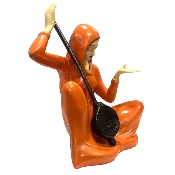 Orange_Home_Decor_Meerabai_Classic_Showpiece_Of_Polyresin_Idol