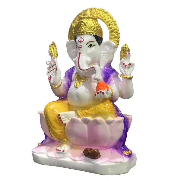 Multicolor_Laxmi_Ganesh_Murti_Marble_Look_For_Diwali_Pujan_Made_In_India