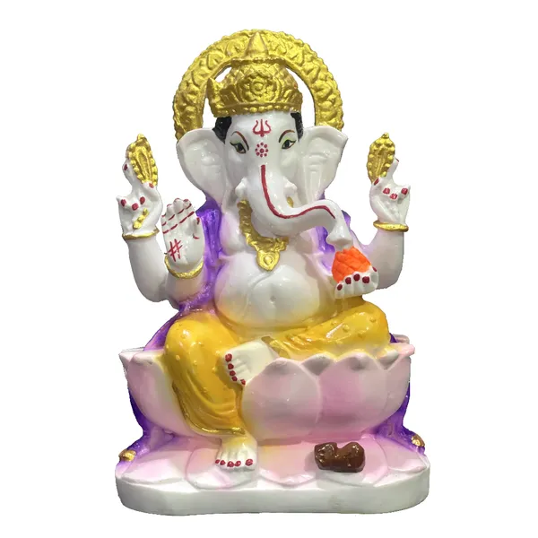 Multicolor_Laxmi_Ganesh_Murti_Marble_Look_For_Diwali_Pujan_Made_In_India