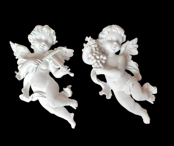 White_Wall_Hanging_Angels_Polyresin_Classic_Showpiece_For_Home_Decor