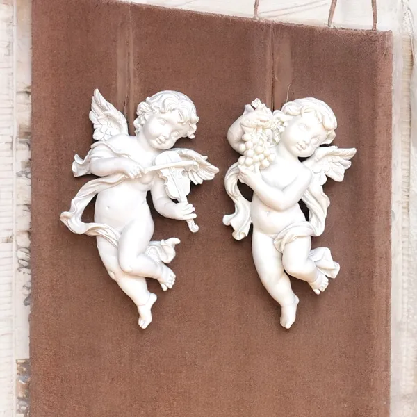 White_Wall_Hanging_Angels_Polyresin_Classic_Showpiece_For_Home_Decor