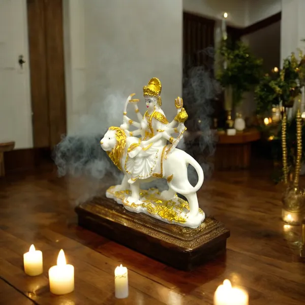 Off_White_&_Golden_Maa_Sherawali_Jagdambe_Durga_Ji_Mata_Ji_Idol_Marble_Look_Murti