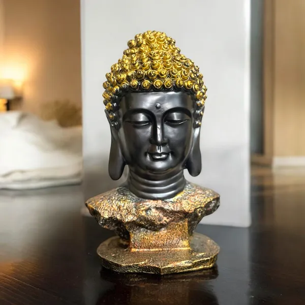 Black_&_Golden_Buddha_Bust_Statue_Buddha_Head_Showpieces_For_Home_Office_Decor