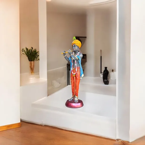 Blu_Standing_Beautiful_Krishna_Idol_With_Bansuri
