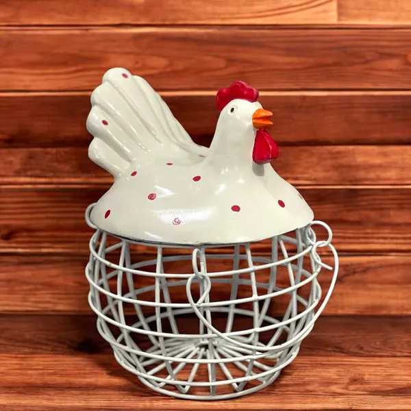 White_Rooster_Hen_Basket_For_40_Eggs_Capacity