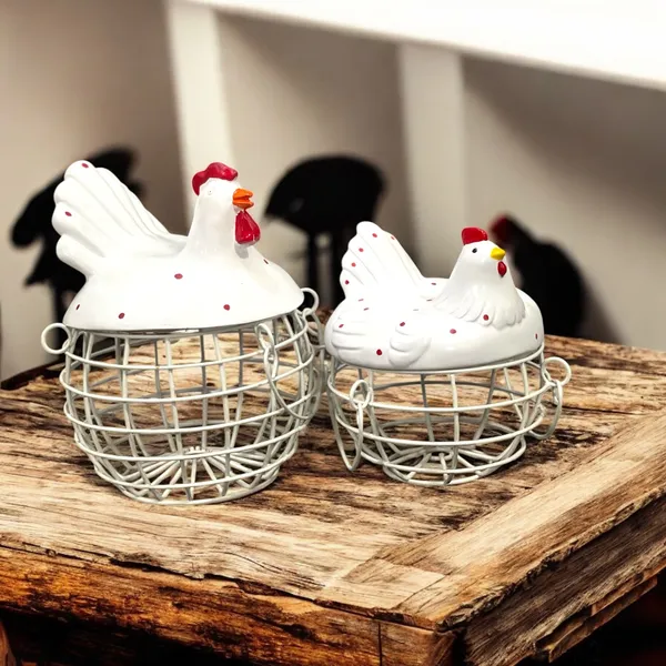 White_Rooster_Hen_Basket_For_40_Eggs_Capacity
