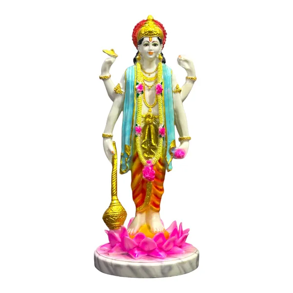 Multicolor_Lord_Narayana_Standing_Vishnu_Narayana_Marble_Look_Idol_Narayana_Murthy