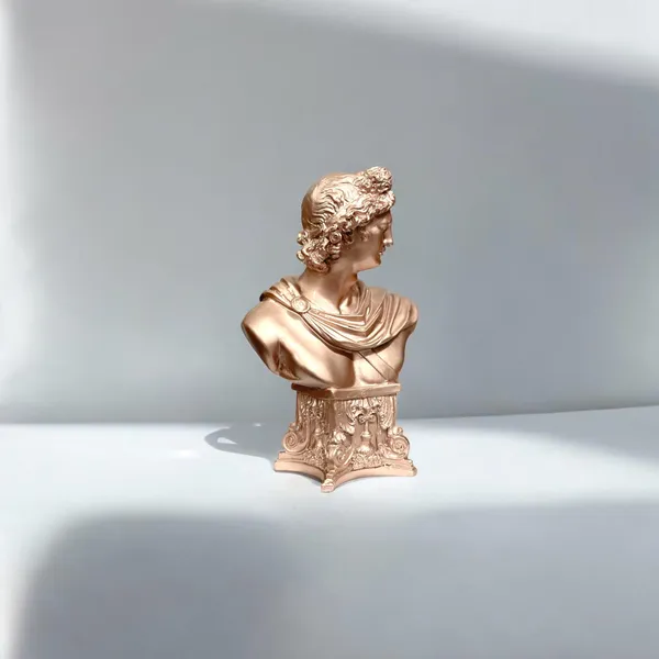 Golden_Roman_Face_Resin_Decorative_Showpiece