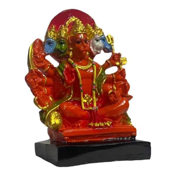 Red_Sinduri_Panchmukhi_Hanuman_Statue
