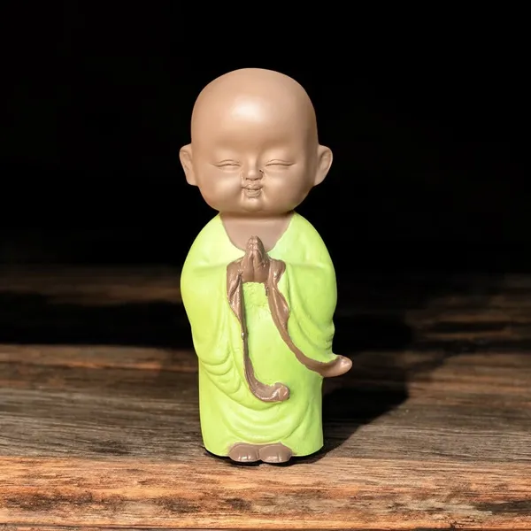 Orange_Welcome_Baby_Monk_Idol_Polyresin_Namaste_Buddha_Statue_For_Home_Decor_Gift