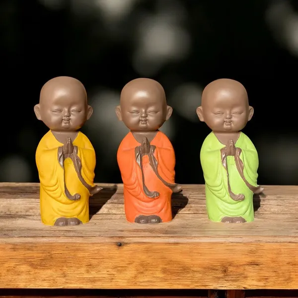 Orange_Welcome_Baby_Monk_Idol_Polyresin_Namaste_Buddha_Statue_For_Home_Decor_Gift