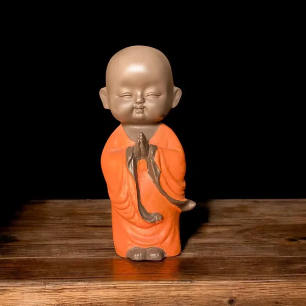 Orange_Welcome_Baby_Monk_Idol_Polyresin_Namaste_Buddha_Statue_For_Home_Decor_Gift