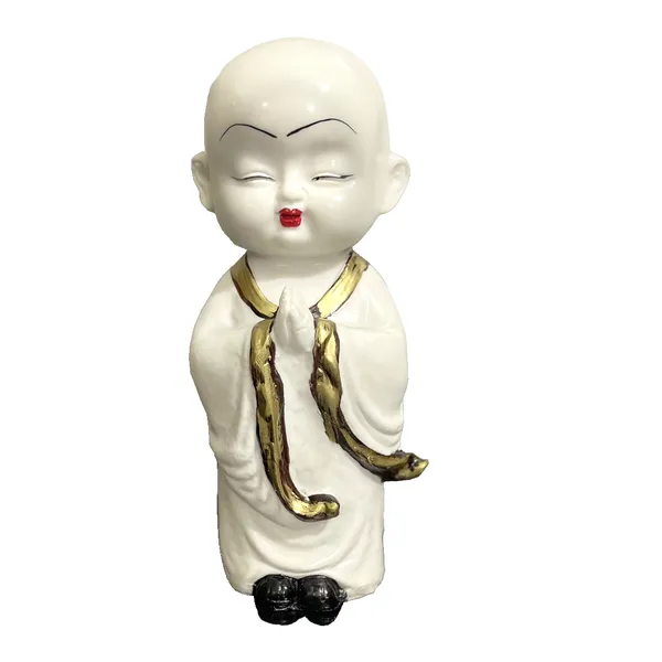 Orange_Welcome_Baby_Monk_Idol_Polyresin_Namaste_Buddha_Statue_For_Home_Decor_Gift