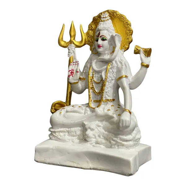 Cream_Shiva_White_Marble_Look_Blessing_Murti_Lord_Shiva_Statue