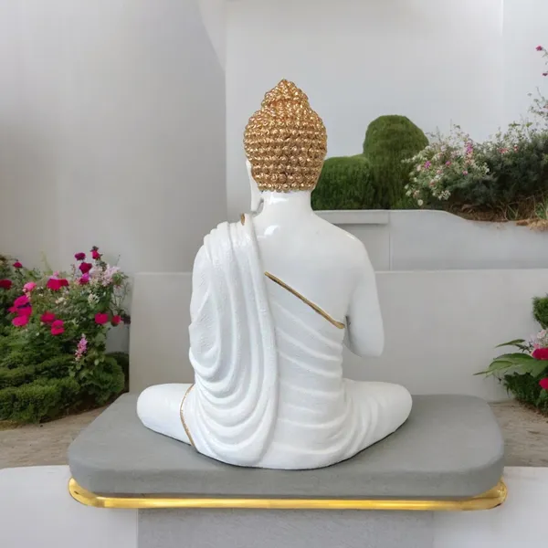White_Premium_2_Feet_Buddha_Sculpture_Resin_|_Ideal_For_Home_Temple_Balcony_&_Meditation_Corners