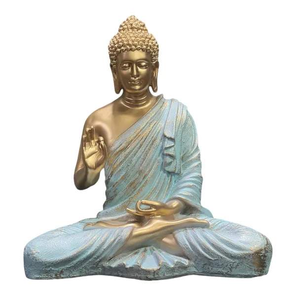 Off_White_&_Golden_Meditating_Buddha_Statue_Symbol_Of_Peace_Home_Decor_Idol
