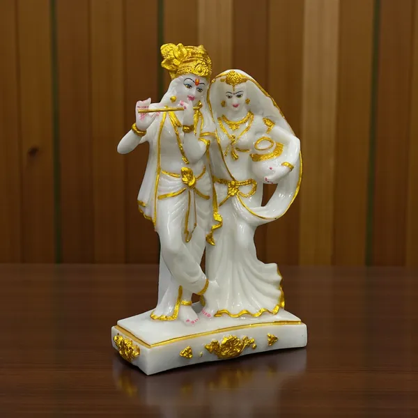Off_White_&_Golden_Radha_Krishna_1.5_Feet_Composite_Marble_Statue_Handcrafted_Murti_For_Temple_Home_&_Gifting