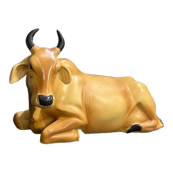 Yellow_Sitting_Nandi_Cow_Statue_Shiva_Bull_For_Religious_Pooja_And_Home_Showpiece