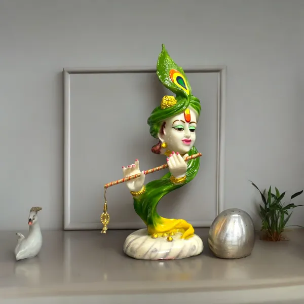 Multicolor_Curved_Pankh_Hare_Krishna_Green_Colourful_Idol