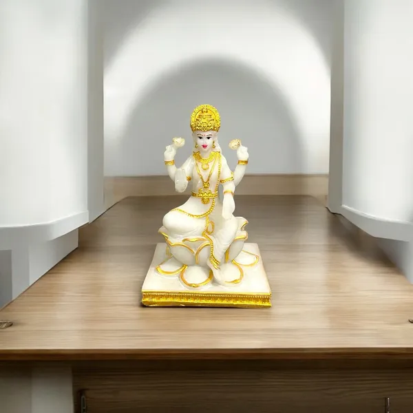 Off_White_&_Golden_Lord_Laxmi_Murti_Marble_Look_For_Made_In_India