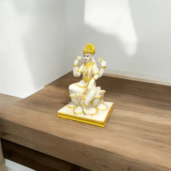 Off_White_&_Golden_Lord_Laxmi_Murti_Marble_Look_For_Made_In_India