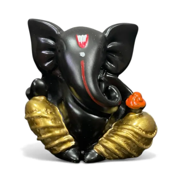 Black_&_Golden_Car_Dashboard_Ganesh_Idol_Gifting_Office_Puja_Decor