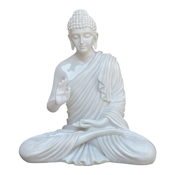 White_Meditating_Buddha_White_Marble_Look_Statue_Symbol_Of_Peace_Home_Decor_Idol_(