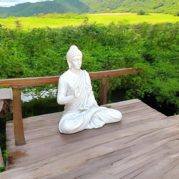 White_Meditating_Buddha_White_Marble_Look_Statue_Symbol_Of_Peace_Home_Decor_Idol_(