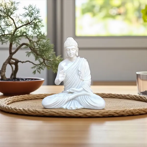 White_Meditating_Buddha_White_Marble_Look_Statue_Symbol_Of_Peace_Home_Decor_Idol_(