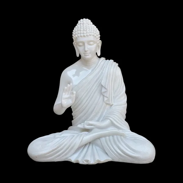 White_Meditating_Buddha_White_Marble_Look_Statue_Symbol_Of_Peace_Home_Decor_Idol_(