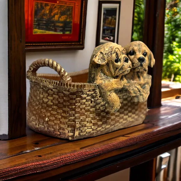 Golden_Cute_Puppy_Basket_Resin_Statue_Storage_Basket_Look_Alike_Showpiece_Best_Gift