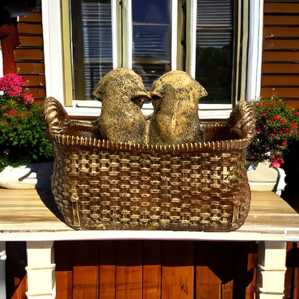 Golden_Cute_Puppy_Basket_Resin_Statue_Storage_Basket_Look_Alike_Showpiece_Best_Gift