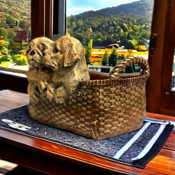 Golden_Cute_Puppy_Basket_Resin_Statue_Storage_Basket_Look_Alike_Showpiece_Best_Gift