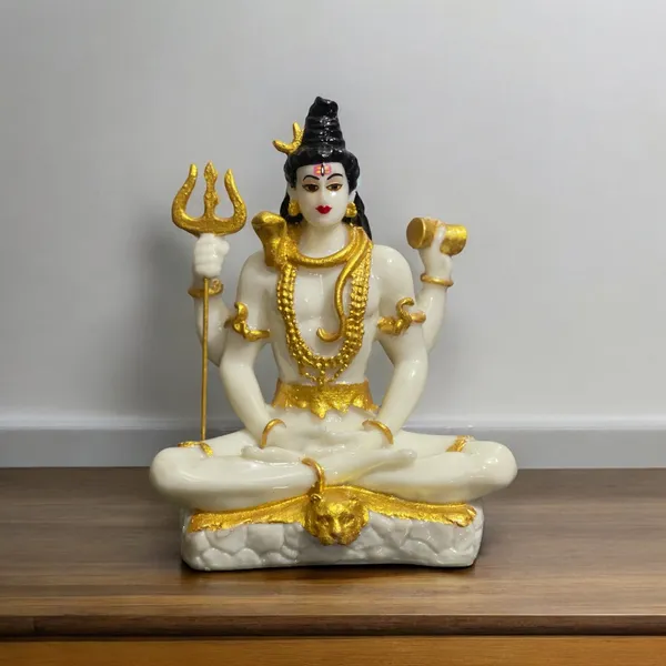 Off_White_Lord_Shiva_Samadhi_White_Marble_Look_Blessing_Murti_Statue