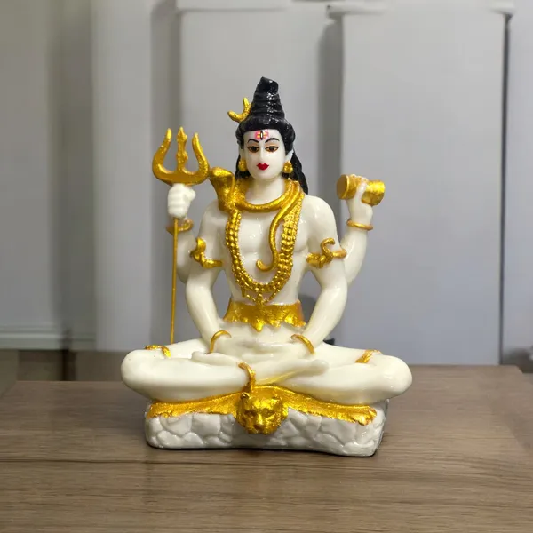 Off_White_Lord_Shiva_Samadhi_White_Marble_Look_Blessing_Murti_Statue