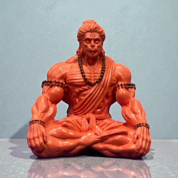 Red_3_Inch_Resin_Hanuman_Idol_In_Sitting_Position_Compact_Car_Dashboard_&_Office_Desk_Showpiece_For_Protection_&_Positivity