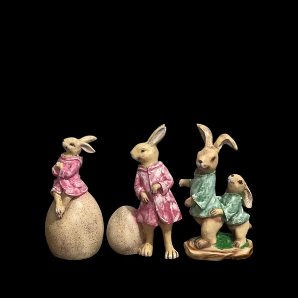Multi_Color_The_Cute_Rabbit_Family_Idol_For_Harmony_And_Happiness