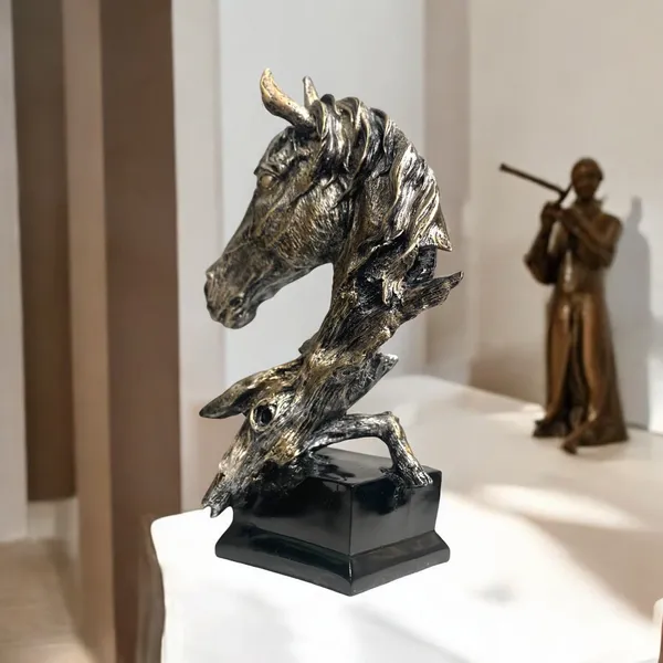 Grey_Horse_Face_Sculpture_Antique_Copper_Finish_|_Aesthetic_Vastu_&_Feng_Shui_Decor_Piece_|_Home_Office_Decoration_And_Gifting