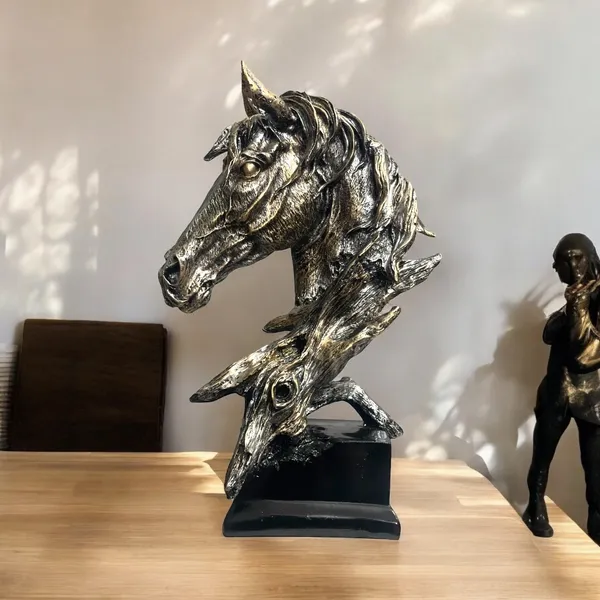 Grey_Horse_Face_Sculpture_Antique_Copper_Finish_|_Aesthetic_Vastu_&_Feng_Shui_Decor_Piece_|_Home_Office_Decoration_And_Gifting