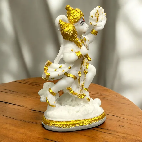Off_White_&_Golden_Lord_Hanuman_Pawansut_Hanuman_Parvat_Marble_Look_Idol_Best_For_Home_Office_Temple