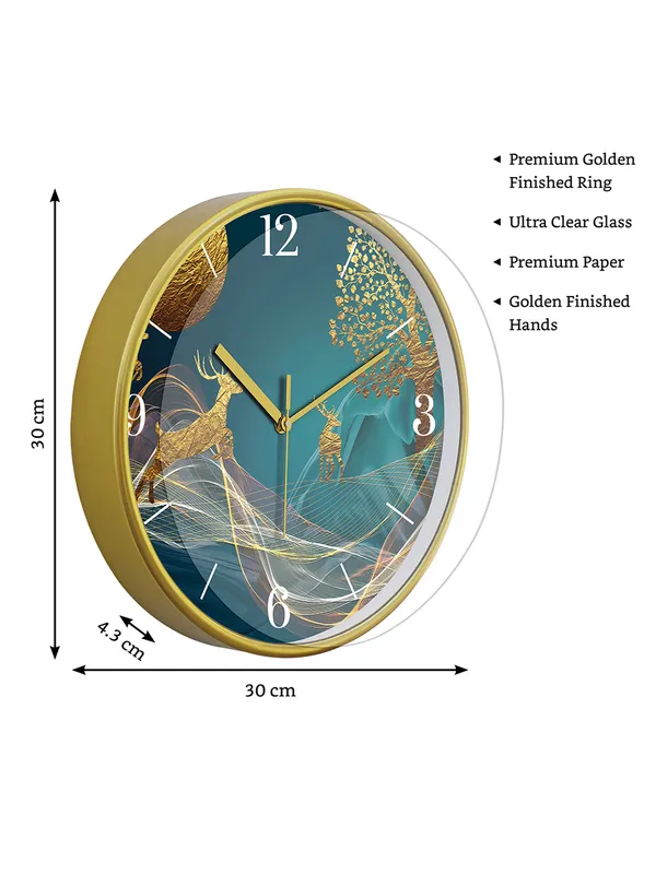 Multicolor_Plastic_Premium_&_Elegant_Sweep_Silent_Clock_For_Home,Office,Living_Room