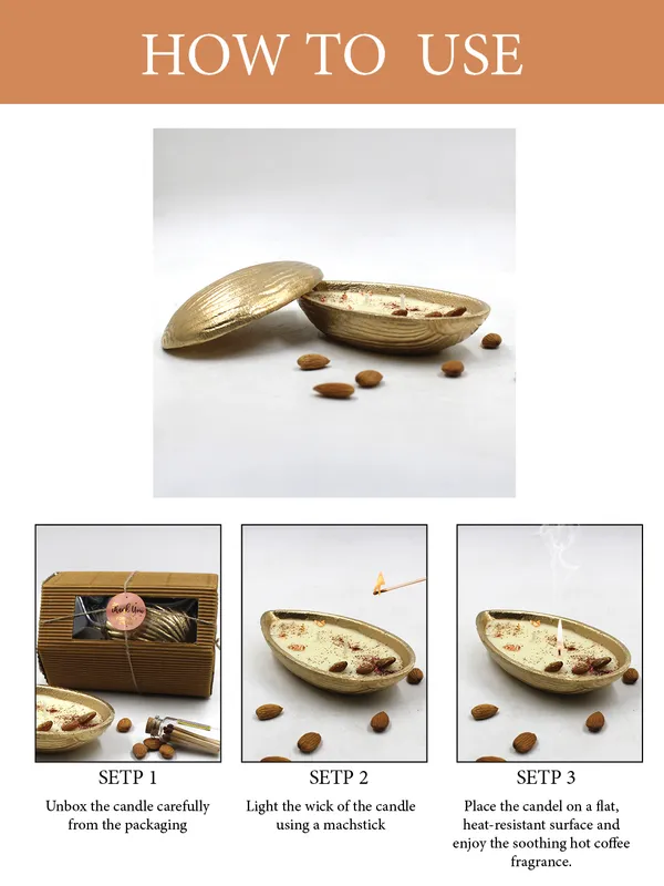 Almond_urli(_Sandal_)Candle_For_Home,Office,Living_Room