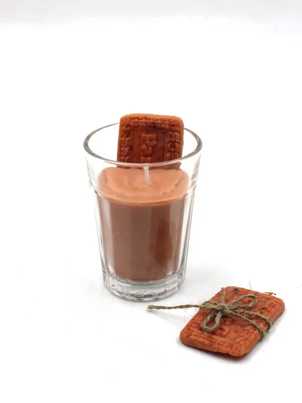 Chai_biscuit(Masala_Chai_)Candle_For_Home,Office,Living_Room