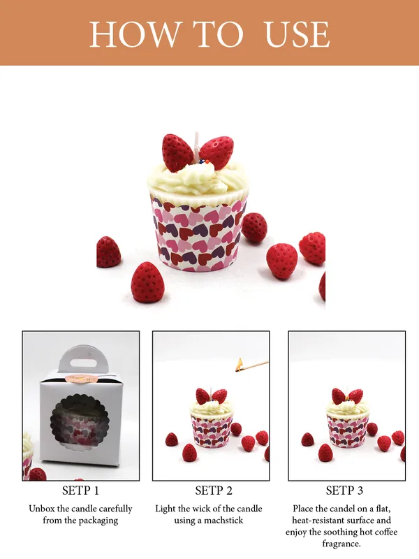 Cup_cake(_Vanilla)_Candle_For_Home,Office,Living_Room