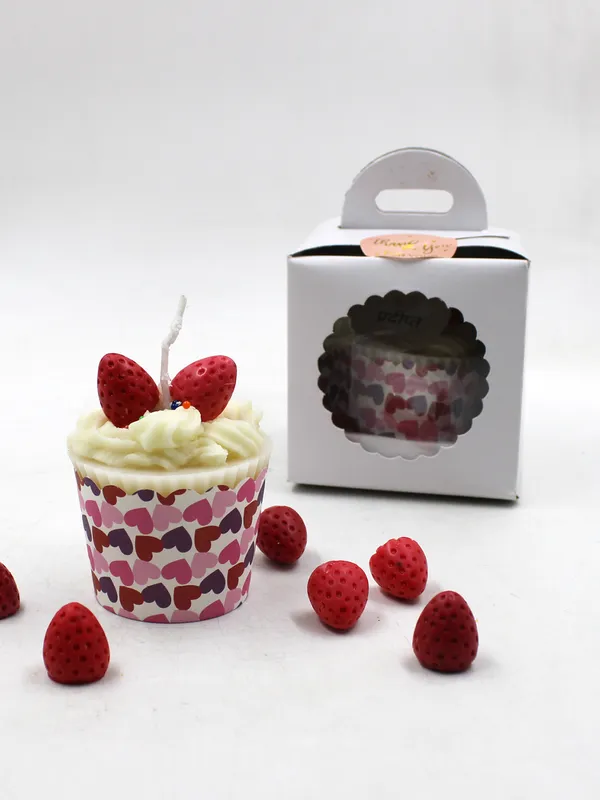 Cup_cake(_Vanilla)_Candle_For_Home,Office,Living_Room