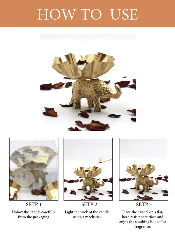 Elephant_urli(_Rose)_Candle_For_Home,Office,Living_Room
