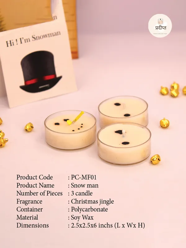 Snow_man_tea_light_candle_(Christmas_jingle)Soy_Wax_Candle_|_Home_Fragrance_&_Wellness_Aroma