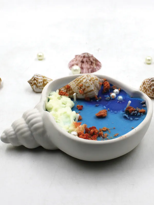 Sea_shell(Ocean_Breeze)_Candle_For_Home,Office,Living_Room