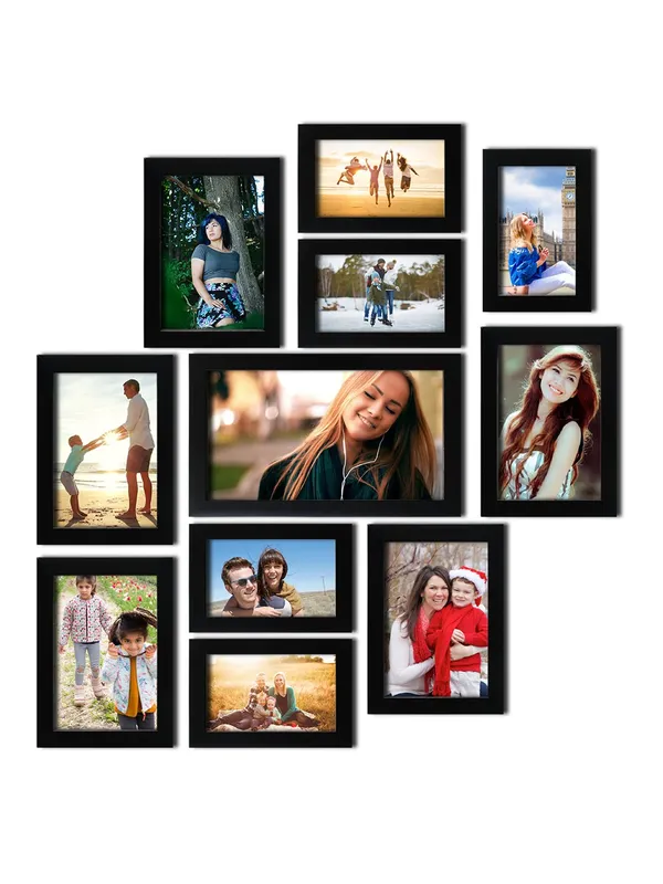 Multicolor_Fiber_Premium_&_Elegant_Wall_Collage_Frame_For_Home,Office,Living_Room_(Set_Of_11)