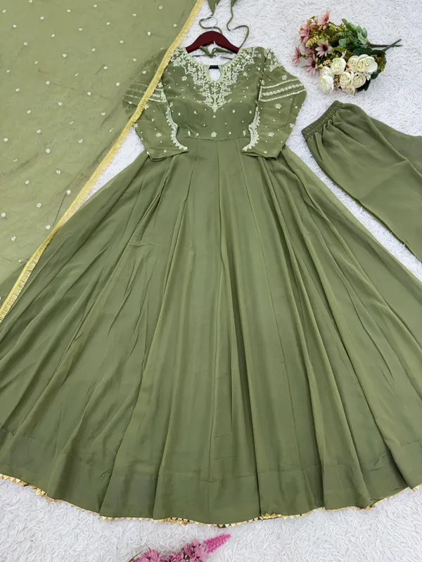 Olive_Aura_Elegance_Gown